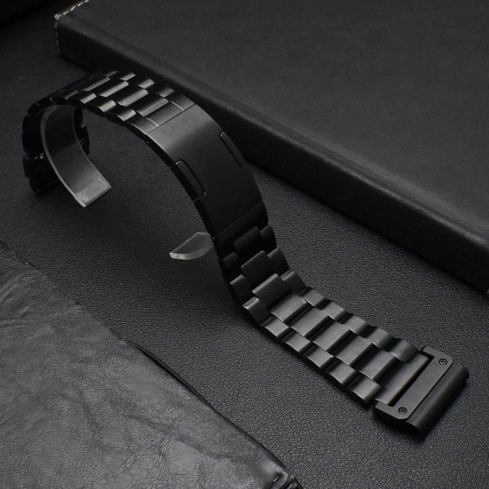 26mm Stainless Steel Band for Garmin Enduro 3 Fenix 8 51mm Strap Men Metal Wrist Bracelet for Garmin Fenix 7X Pro 51mm Fenix 6 5
