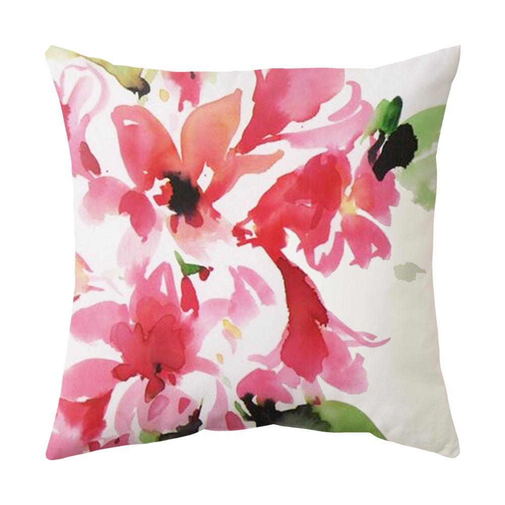 Pillow Cover Sofa Cushion Cover Car Sofa Cushion Cover Peach Skin Velvet