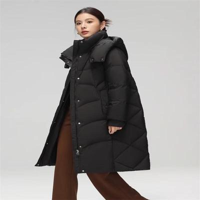 Xuezf 2024 Winter Women's Long Thickened Down Jacket