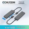 USB 3.0 Hub: One-to-Four Multi-Function Expansion for Phones & Tablets