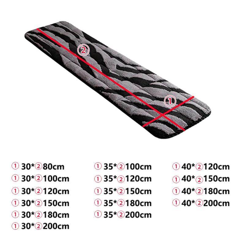 Plush Bench Seat Cushion for Indoor Chair Seat Pad Long Cushion Sofa Tatami Bench Decorative Autumn Winter Warm Seat Cushion