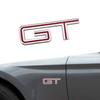 1Pc GT Logo 3D Chrome Metal Car Rear Trunk Logo Decal Badge Sticker For Mustang Shelby GT GT500 GT350 Car Styling Accessories