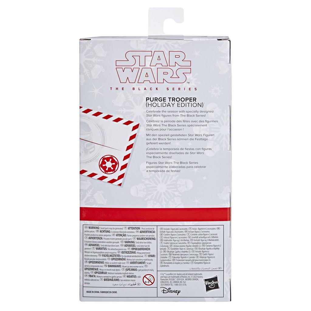 Star Wars Black Series Purge Trooper Star Wars Collectible Action Figure 15cm Ages (Holiday Edition) 4+