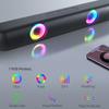 Long RGB Luminous Bluetooth Speaker B320 Gaming Home Stereo 3d High-quality Type C Speaker