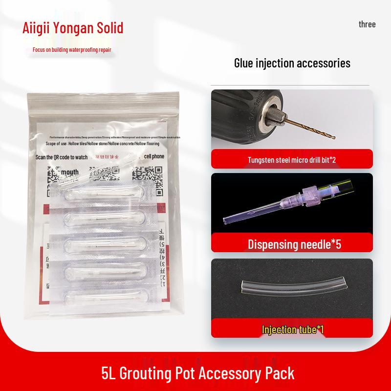 Eco-Friendly Tile Drill & Grout Glue Injection Kit for Efficient Ceramic Tile Work