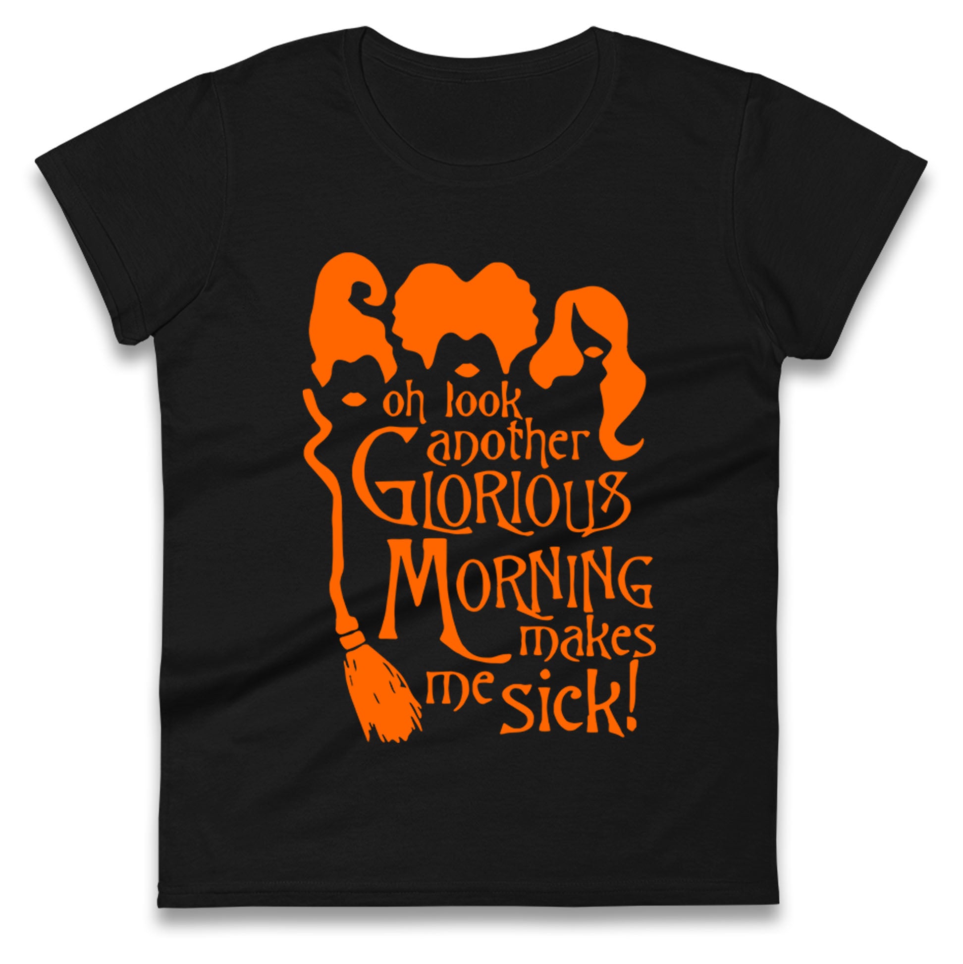Sanderson Sisters Bad Witches Halloween Womens T Shirt Mens Tops Tees Unisex XL