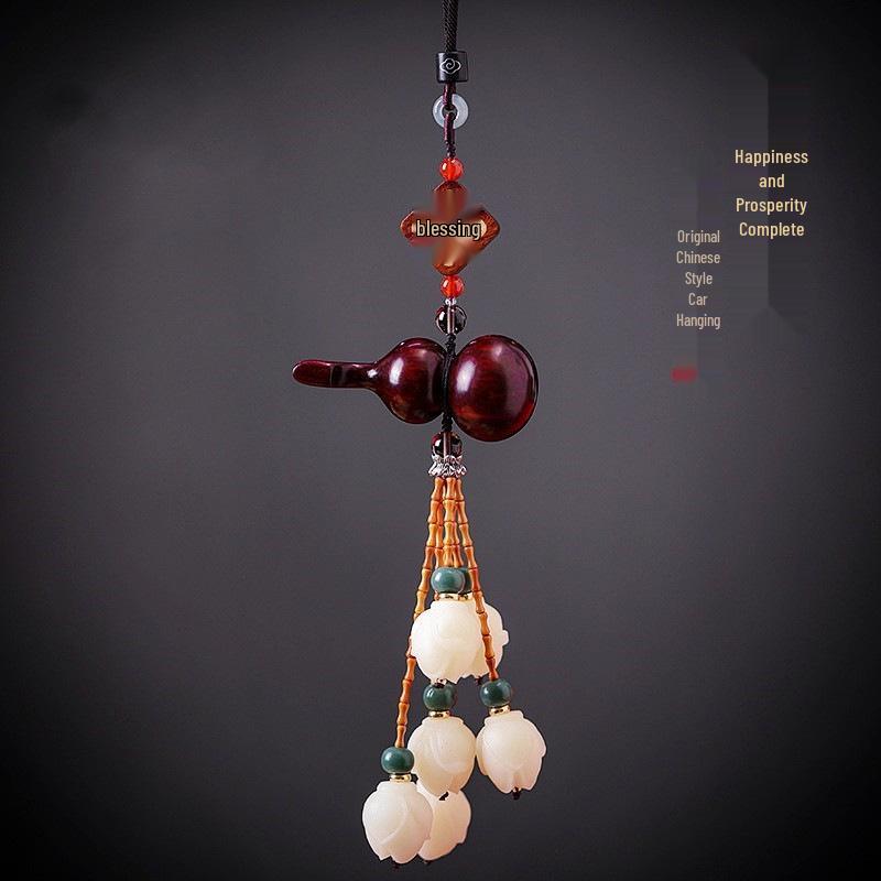 

Bodhi Magnolia Car Pendant: Stylish Peace Amulet Ornament for Women and Men