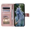 For Samsung Galaxy A24 4G (162.1 x 77.6 x 8.3mm) PU Leather Wallet Phone Case Imprinted Mandala Flower Pattern Stand Cover