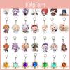 Vibrant Cartoon Keychain With Alloy Silicone Chain For Kids And Fans