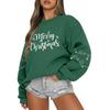 Women  Tops Women's Long Sleeve Sweatshirt Casual Crewneck Loose Fit Pollover Fleece Tops