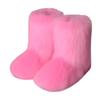 Women's Winter Fluffy Faux Fur Snow Boots, Comfortable Plush Warm Ankle Booties, Luxury Furry Fashion Outdoor Footwear