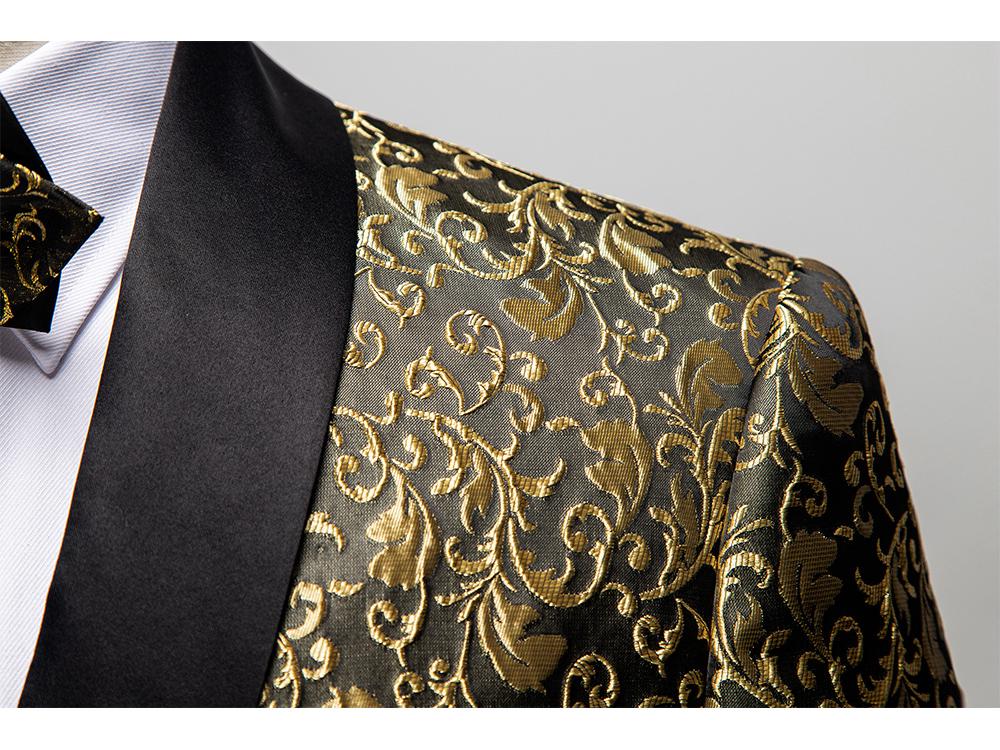 Costum din două piese pentru bărbați, pentru spectacol de scenă