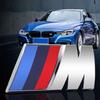 For BMW F15 G05 F16 G06 F25 G01 G08 F26 G02 F07 F10 G07 G20 Sticker 3D Car Front Grille M Badge Emblem Decoration Accessories