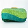 WHTUOHENG Women's Luxury Crystal Rhinestone Clutch Purse Diamond Evening Bag for Party Dinner Prom Stone Clutches Handbag