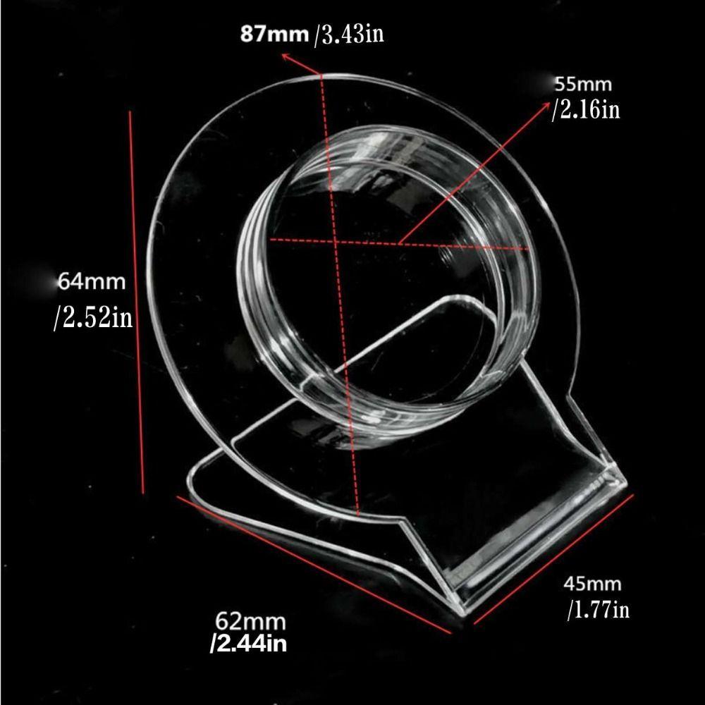 

Display Stand Bangle Organizer Jewelry Display Plate Clear Bracelet Holder Jewelry Display Rack C