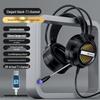 Wired USB Gaming Headset with Microphone for PC and Laptop