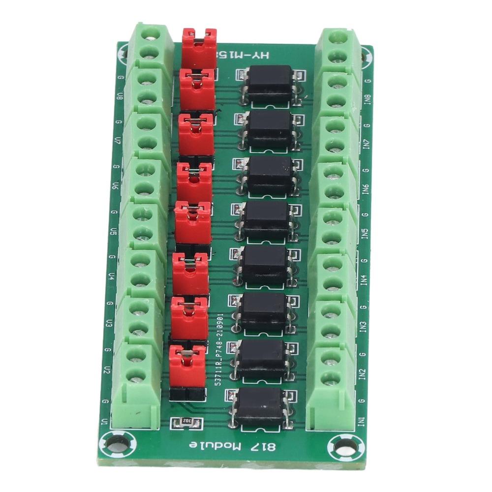 2 Pcs 3.6-30V 8 Channel Optocoupler Isolation Board Photoelectric Isolated Module Signal Isolation