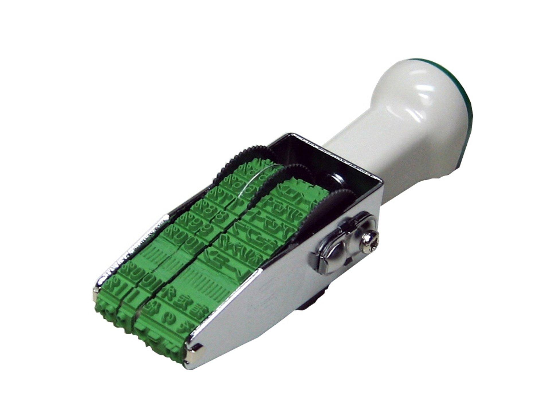 

Sanbi Techno Touch Rotary Stamp, 3-Row, Gothic, Size 5, for Spinning, TK-B53