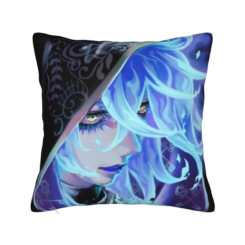 Printed Twisted Wonderland Idia Shroud Pillowcase Cushion Cover Decoration Ignihyde Game Pillow Case Cover Home Drop Shipping