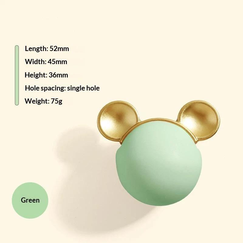 Creative Animal Cartoon Cabinet Knobs And Handles For Children'S Room Ceramic Wardrobe Pulls Home Decor Furniture Hardware