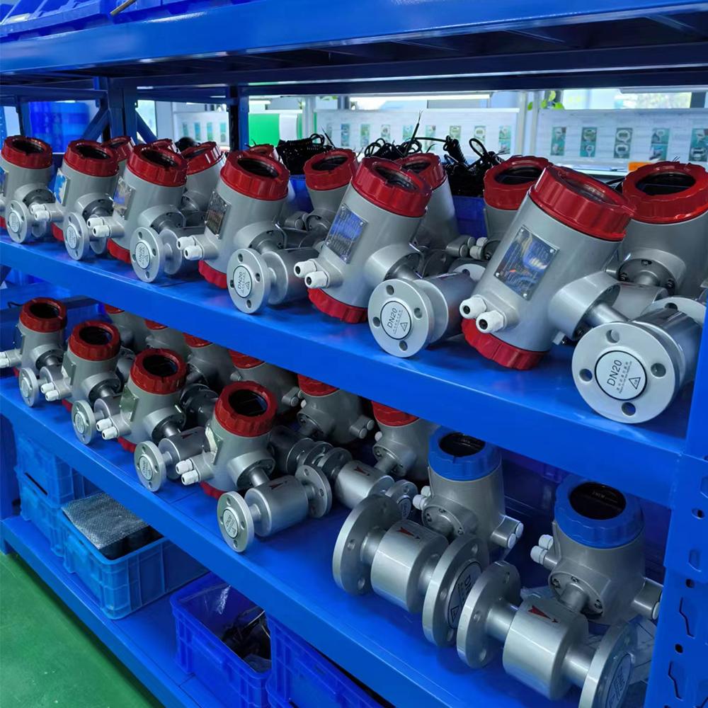 Sewage Waste Water Flow Meter Electromagnetic Flow Meter 4-20mA RS485 Modbus Water Treatment