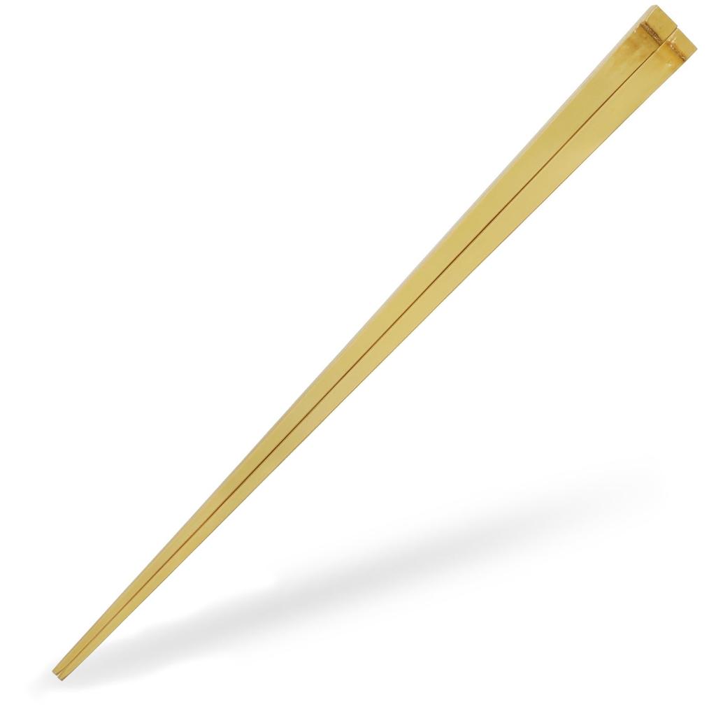 Morikuru Bamboo White Made in Natural Bamboo SG Wonder zone Set of 2 Chopsticks, Corner, Ten-tsuchi, Japan, 23cm, Tapered, Chopsticks, TK03-05,