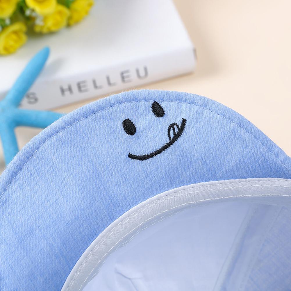 Flip Edge Hat Cotton Pot Pattern Cartoon Ear Design Warm Hat Sunbonnet