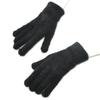 Men Women Winter Thicken Plush Warm Gloves For Student New Solid Color Mink Velvet Knitted Mittens Outdoor Cycling Skiing Gloves