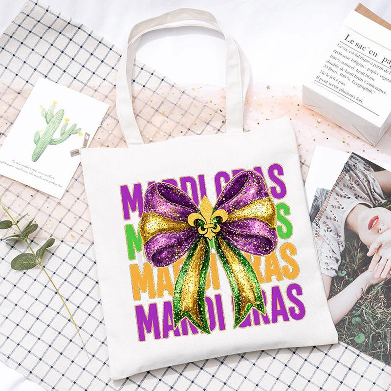 

Carnival print ins student tutoring bag large capacity shoulder messenger bag portable convenience tote bag No specification