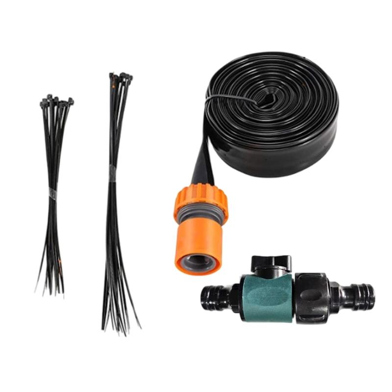 Efficient Outdoor Sprinkler System Outdoor Garden Lawn Sprinkler Nozzle Device with 12m Hose For Backyard Waterpark