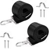 Weatherproof Boat Top Awning Straps Marine Webbing Strap Adjustable With Loop Stainless Steel Snap Hooks For Canopy Canoe