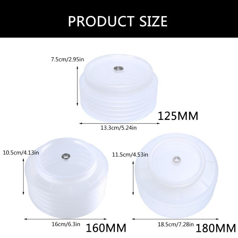 652F Hole Cutter Dust Bowl Drill Dust Collector Rubber Scalable Dust Cover Collector for Ceiling Cutting Work Drilling Works