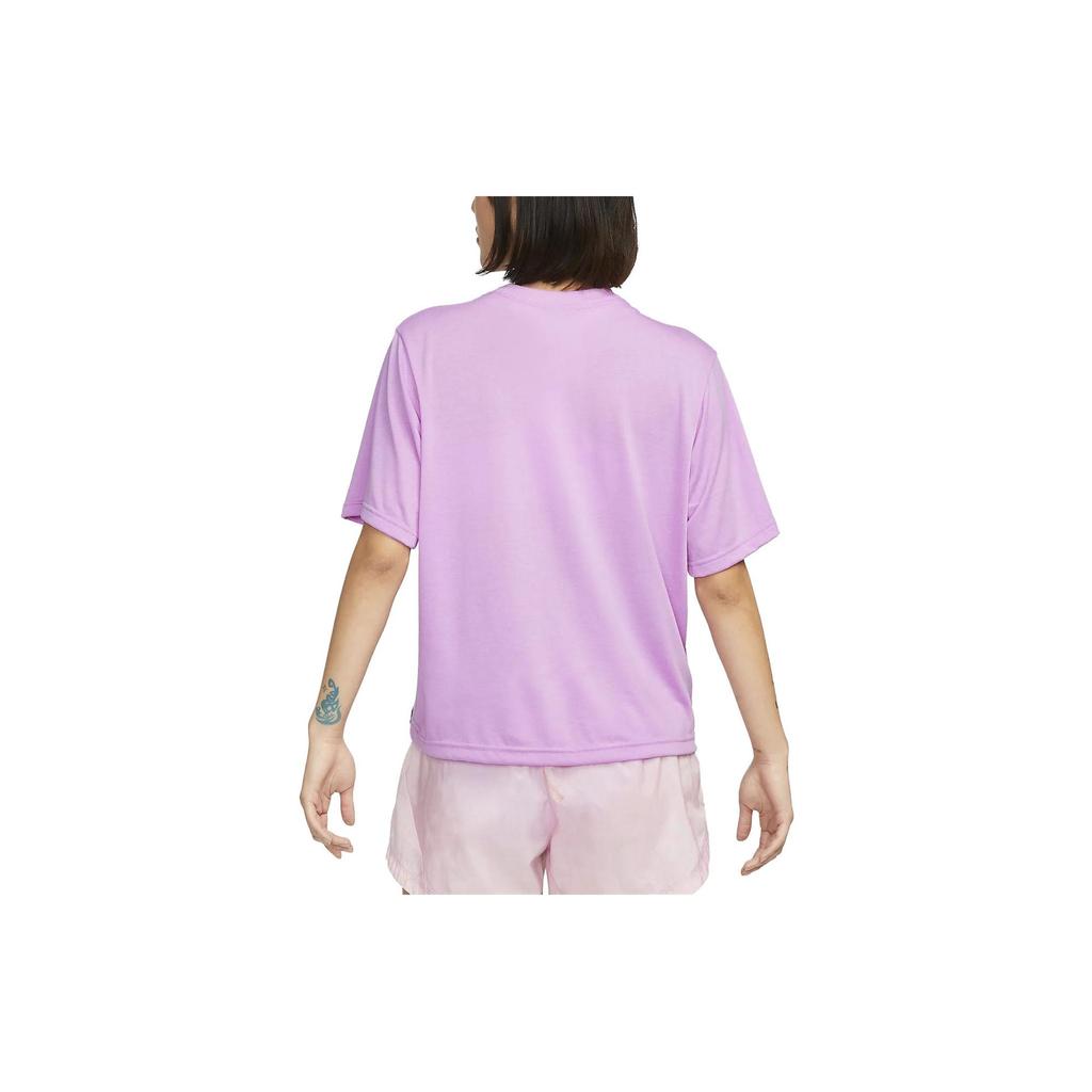 Nike Dri Fit T Shirt Women's Rush Purple Red DX7897-532