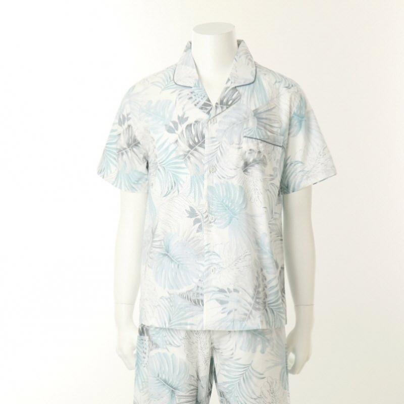 Venus Męska letnia piżama Chłodny nadruk liści Bawełna Vpa4532m