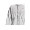 Under Armour Mission Solid Logo Zip Collar Jacket Women jackets White 1366051-014