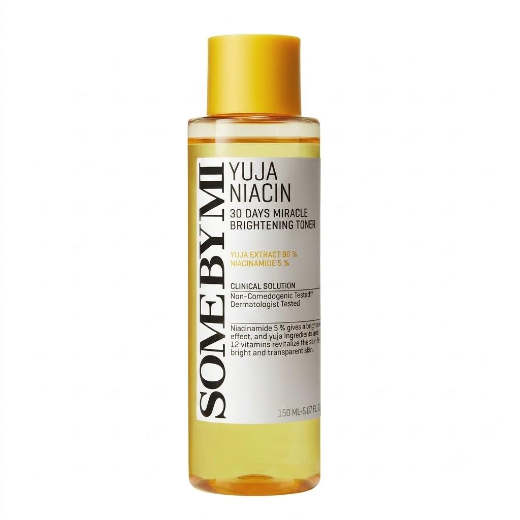 SOME BY MI Yuja Niacin 30 Days Miracle Brightening Toner Radiance and Moisturizing Facial Toner 150ml