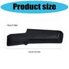 68263392AA 304 Stainless Steel Rear View Mirror Cover Replacement, 68263393AA Black Textured Clip-On Shell for Exterior Housing Repair