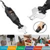 37000rpm 180W  5 Speed Electric Grinder Machine Sharpening Kit Rotary Polishing Power Tools with Gloves Mini Chain Saw Sharpener