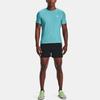 Under Armour Pocket Running Shorts Loose Fit Men Bottoms Black 1361486-001