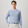Men's 100% Cashmere Retro Round Neck Sweater
