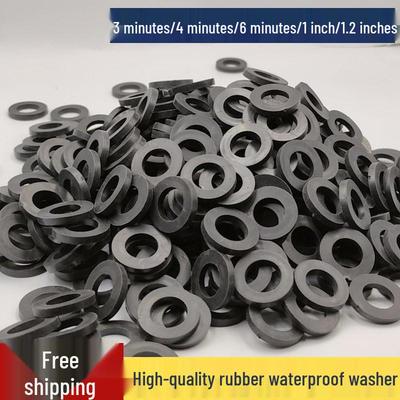 Gumi Vízálló Tömítés Alátét Készlet Zuhanycsövekhez és Csaptelepekhez: 3/8", 1/2", 3/4", 1