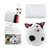 Wool Felt for Beginners DIY Needle Felting Kits Handmade Dolls Tool Art Crafts