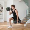 Adjustable Dumbbell Set 30 KG Dumbbell Set Dumbbells Barbells Weight Set for Strength Training