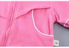 Girls' Korean Style Spring/Autumn Zipper Sweatshirt & Pants Two-Piece Set