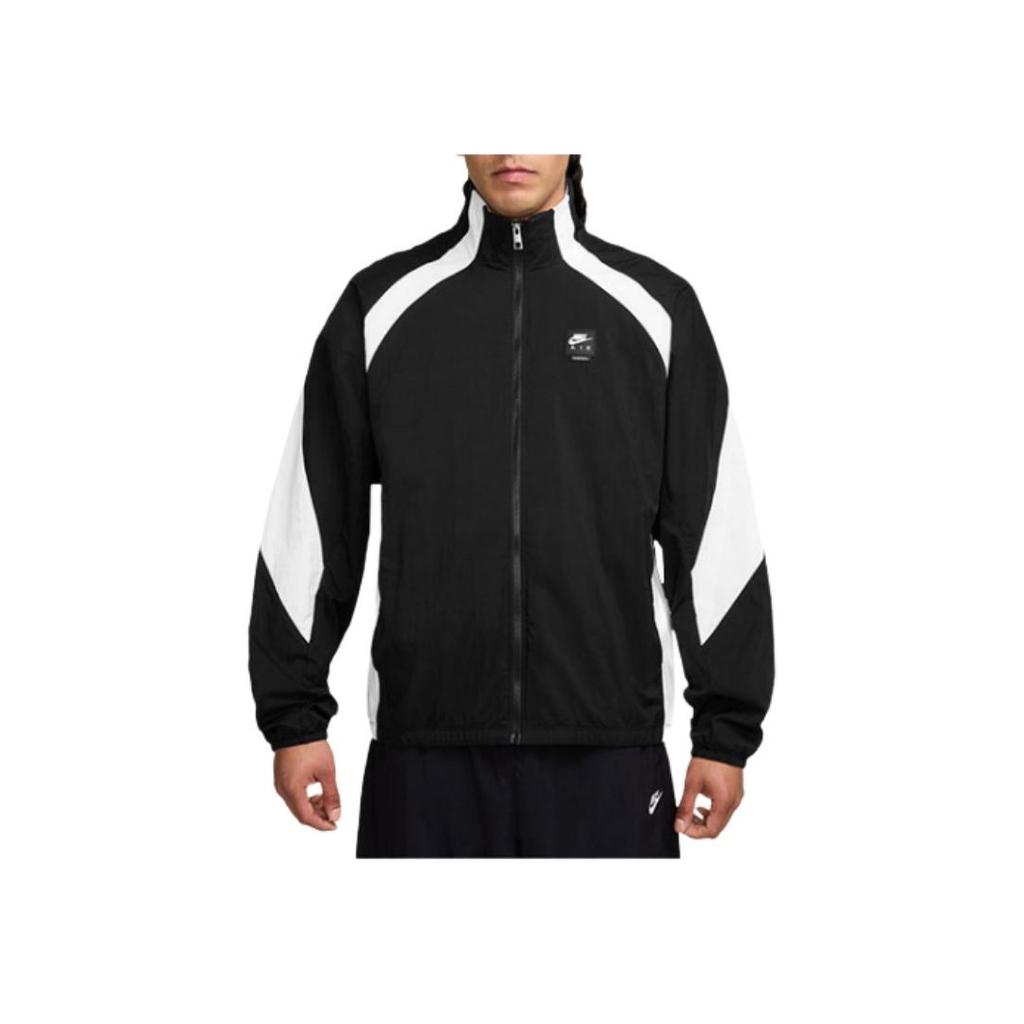 Nike Logo Stand Collar Zipper Loose Long Sleeve Jacket Men Jackets HV0881-010