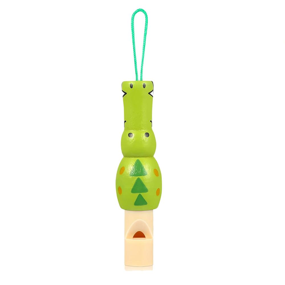 Animal Wooden Whistle Handcrafted Wooden Whistle Party Gift Holiday Celebration Cheering Tool Fun Animal Sound Noise Maker Sport
