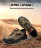 Men's Plus Size Round Toe Hiking Shoes - Trendy, Comfortable, Casual Outdoor Footwear for All Seasons