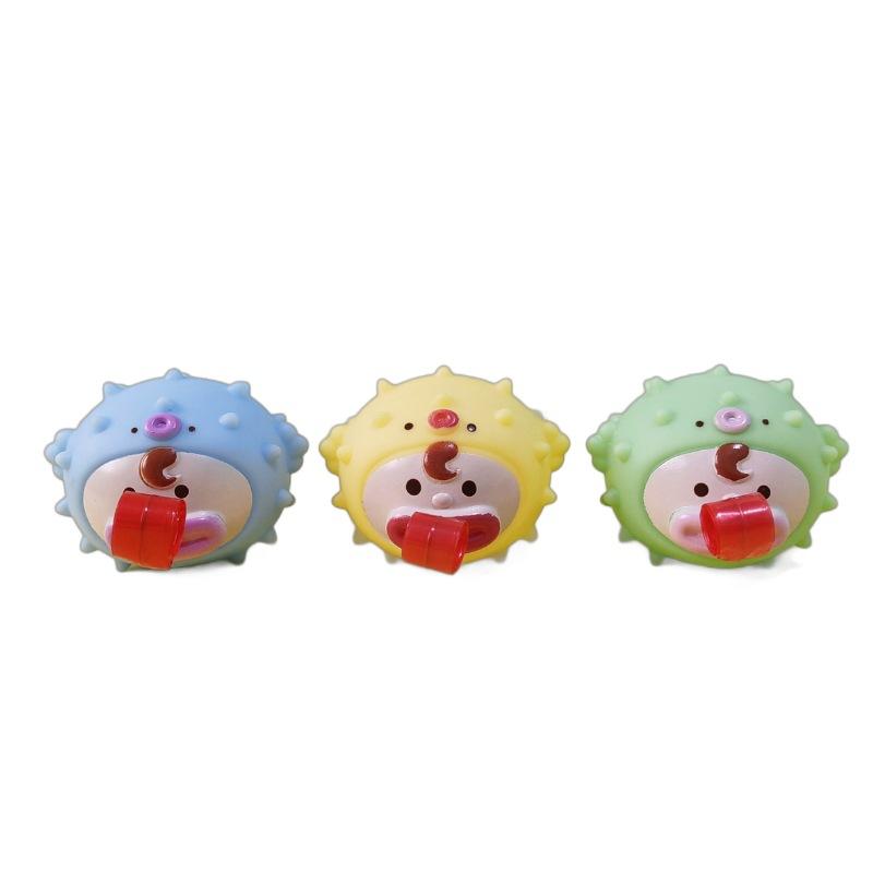 Fidget Tongue Out Toys Pufferfish Pinch Sticking Relieve Stress Children Creative Decompression Toy Christmas Gifts For Kids