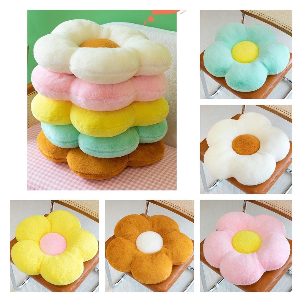 Plush Sunflower Cushion Soft And Durable Flower-shaped Seat Pad