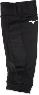 Bio Gear Knieschoner mit K2MJ7D71 90 Schwarz x Schwarz S [Mizuno] (Ein Bein) Anti-Rutsch Damen